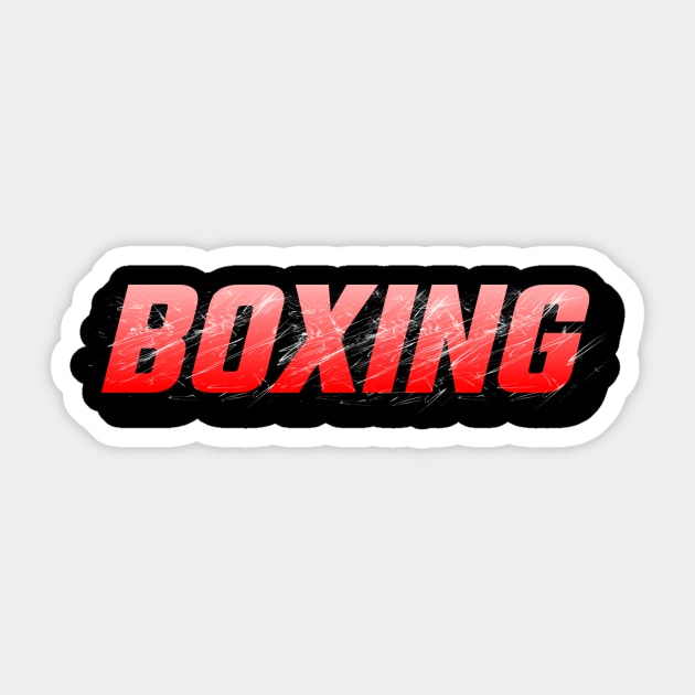 Boxing Vibes Sticker by Pieartscreation